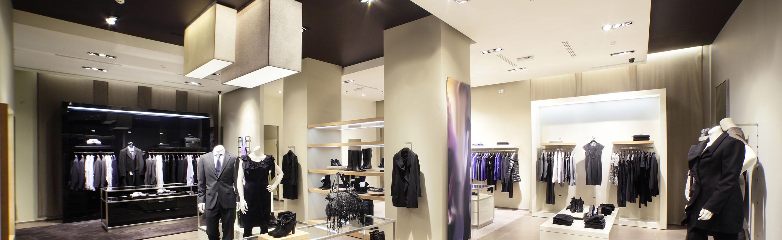 Lighting for retail units