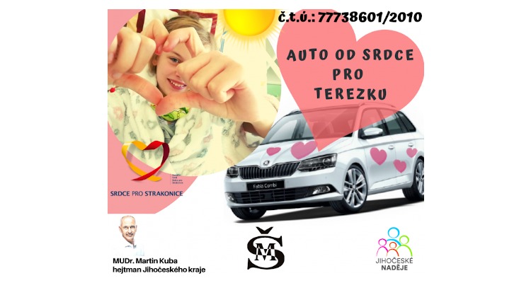 Auto od srdce pro Terezku