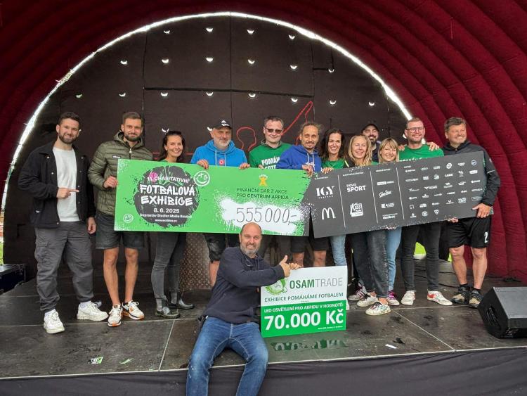 11. charitativní fotbalová exhibice - POMÁHÁME FOTBALEM